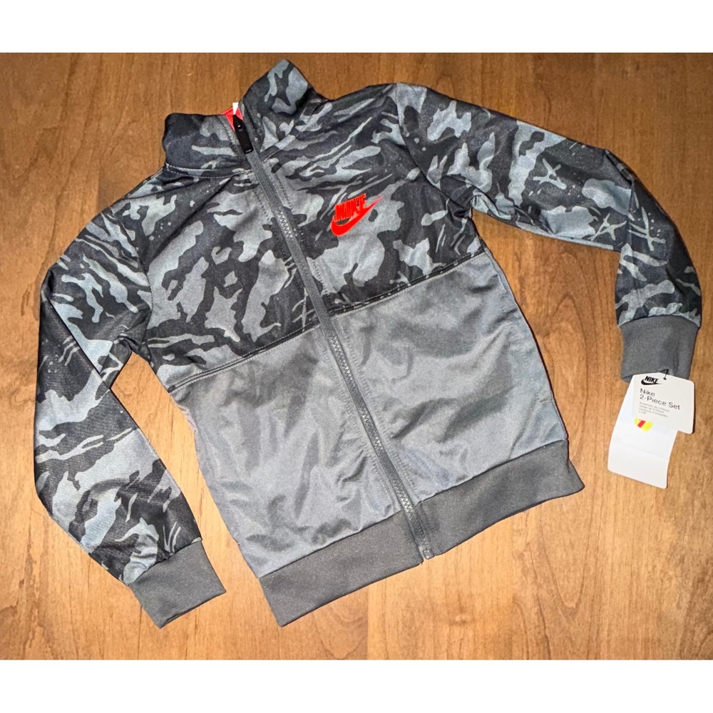 Nike Boys Camo Tracksuit Full Zip Jacket NWT - 4